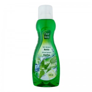CLEAR BODY KOPŘIVA Vlasový šampon 500ml